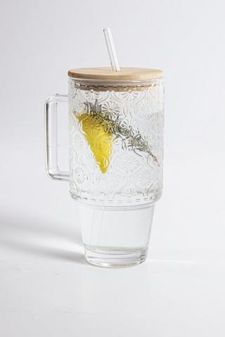 Glass Travel Tumbler, 680ml
