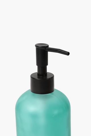 Glass Frosted Soap Dispenser