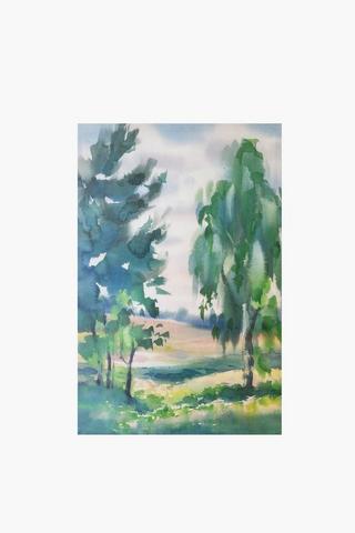 Printed Countryside Canvas, 40x60cm