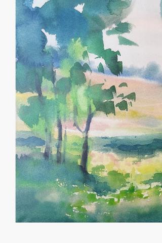 Printed Countryside Canvas, 40x60cm