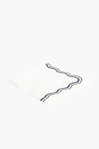 Sicily Scallop Cotton Napkin