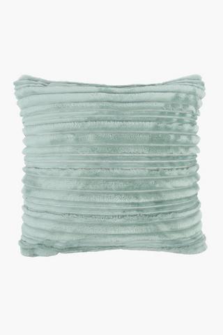 Super Plush Cord Woven Flannel Scatter Cushion, 60x60cm
