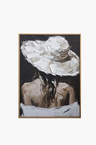 Lady Portrait Canvas, 50x70cm