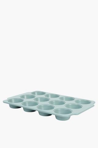 Lewis 12 Cup Metal Muffin Pan