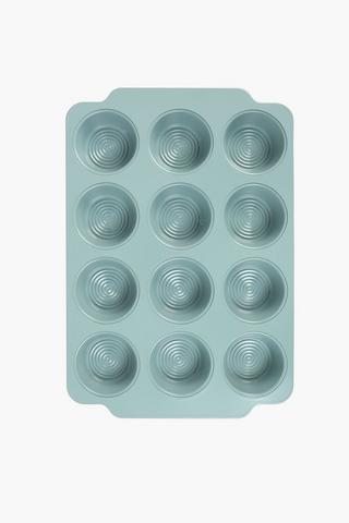 Lewis 12 Cup Metal Muffin Pan