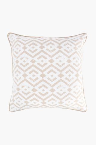 Premium Adina Geometric Feather Filled Scatter Cushion, 60x60cm