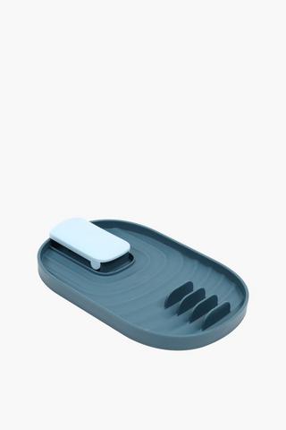 Plastic Pot And Spoon Rest