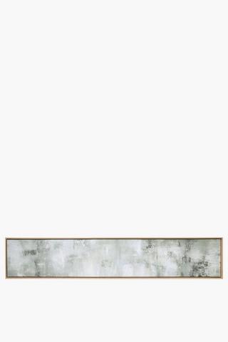 Hand Painted Abstract Canvas, 30x180cm