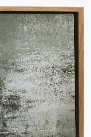 Hand Painted Abstract Canvas, 30x180cm