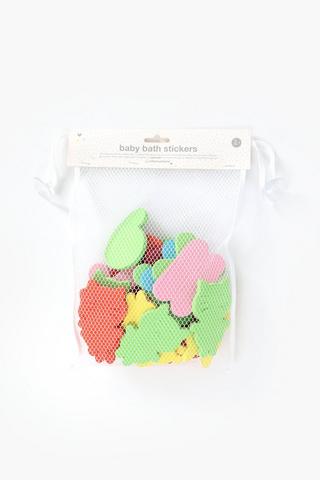 Bath Number Stickers