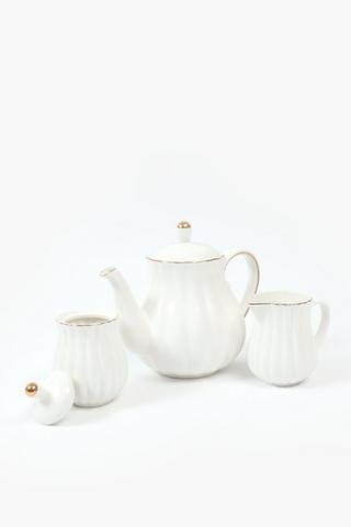 Tulip Porcelain Sugar Pot