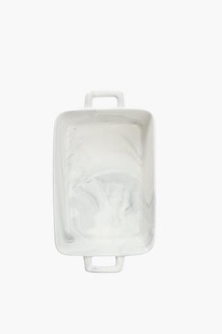 Large Marble Roasting Dish