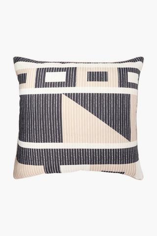 Premium Mau Geometric Scatter Cover Only, 60x60cm