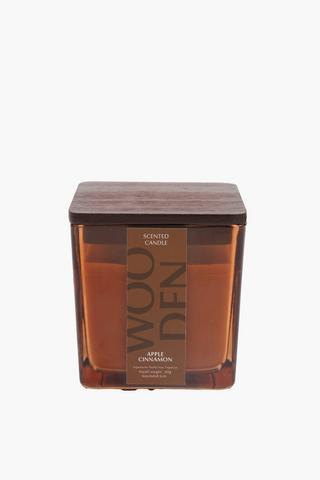 Apple Cinnamon Scented Candle, 210g