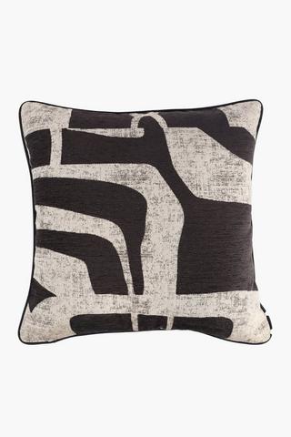 Premium Faro Jacquard Feather Filled Scatter Cushion, 60x60cm
