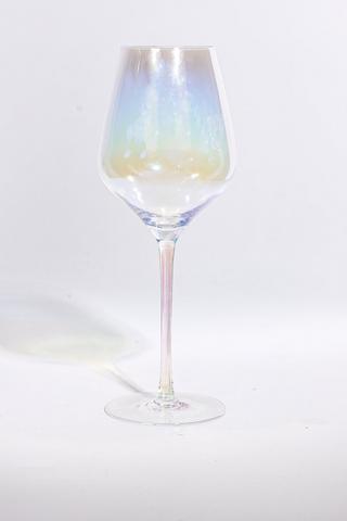 Iridescent Wine Glass