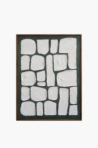 Abstract Textured Canvas, 50x70cm
