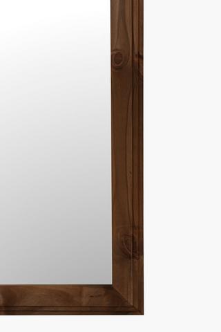 Wooden Step Mirror, 140x60cm