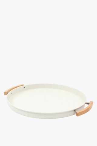 Round Wooden Tray