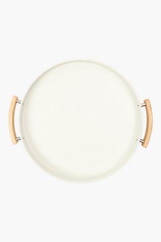 Round Wooden Tray