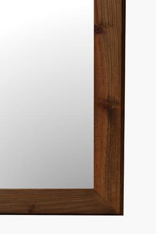 Wooden Step Mirror, 60x90cm