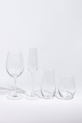16 Piece Glassware Set