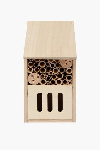 Wooden Bug House, 10x20cm