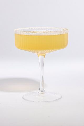 Palm Ribbed Champagne Saucer