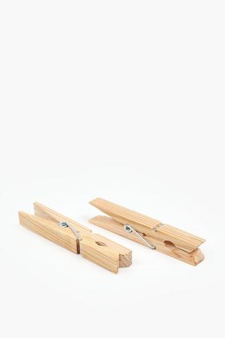 50 Pack Wooden Pegs