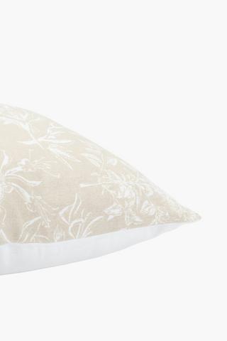 Printed Floral Scatter Cushion, 45x45cm