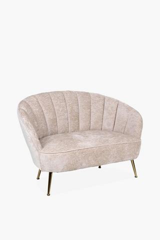Scallop Love Seat