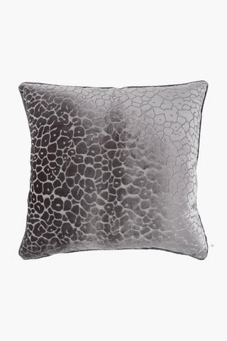 Premium Jacquard Animal Feather Filled Scatter Cushion, 60x60cm