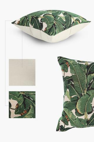 Tapestry Nia Lush Leaves Scatter Cushion, 48x48cm