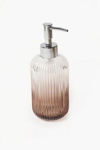 Glass Ombre Soap Dispenser