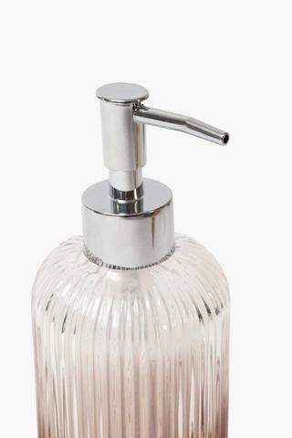 Glass Ombre Soap Dispenser