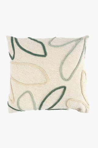 Premium Textured Okinawa Feather Filled Scatter Cushion, 60x60cm