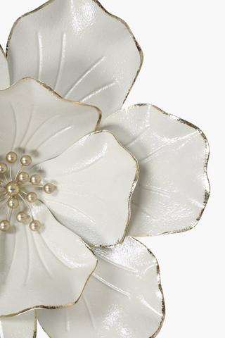 Dimensional Metal Flower Wall Art, 40cm