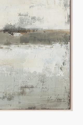 Hand Painted Abstract Landscape Canvas, 70x100cm