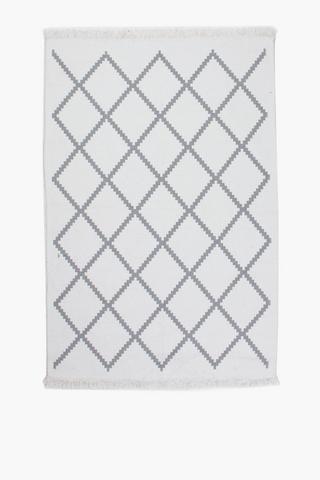 Jacquard Geometric Rug, 120x180cm