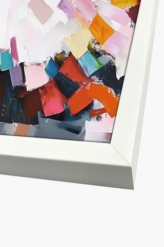 Framed Lady Canvas, 30x40cm