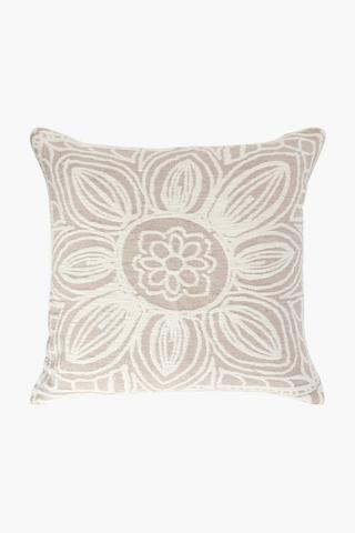 Premium Textured Mornington Feather Filled Scatter Cushion, 60x60cm