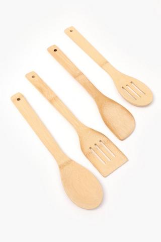5 Piece Wooden Utensil Set