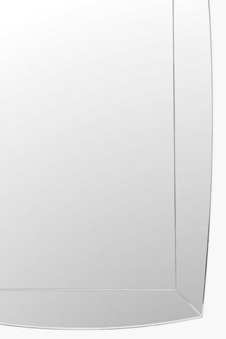 Classic Metal Trim Mirror, 60x105cm
