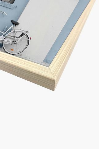 Framed Bicycle Canvas, 30x40cm