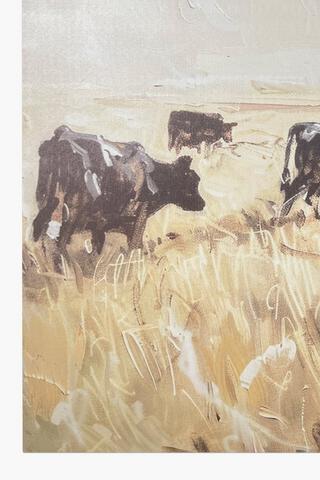Printed Nguni Canvas, 70x100cm