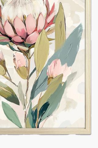 Framed 2 Pack Protea Canvas, 30x40cm