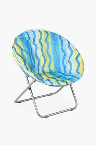 Wave Folding Camp Chair