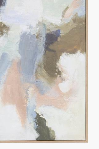 Framed Abstract Canvas, 60x90cm