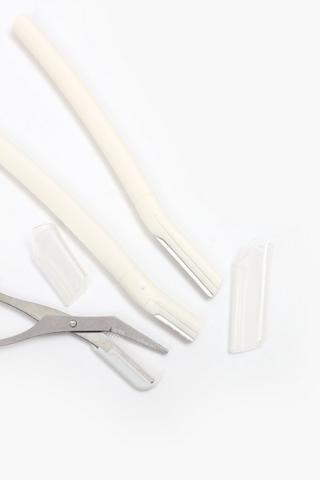 3 Piece Womens Eyebrow Trimming Set