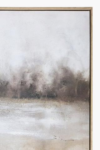 Hand Painted Abstract Canvas, 70x170cm